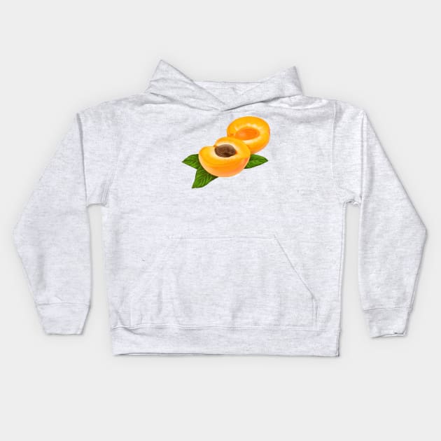 Apricot Kids Hoodie by Antonydraws